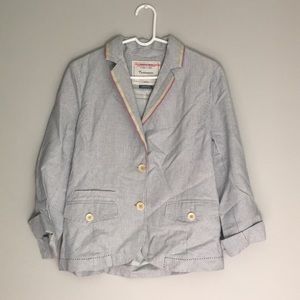 Anthropologie Cartonnier Stripped blazer